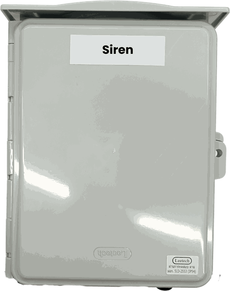HydroNeo Stand-Alone Siren in a weather-resistant outdoor enclosure