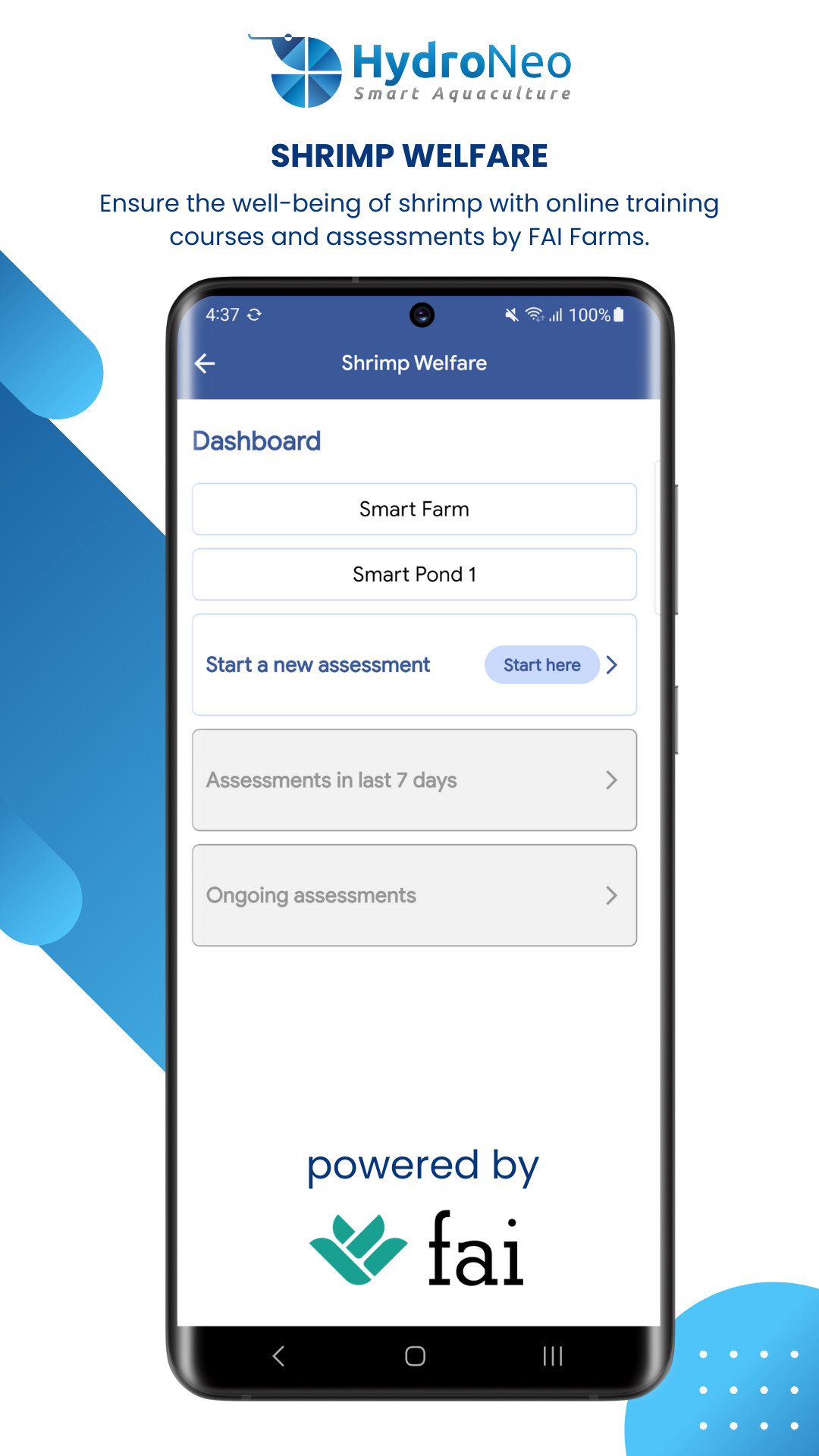 HydroNeo Super App Features_Better Shrimp Welfare