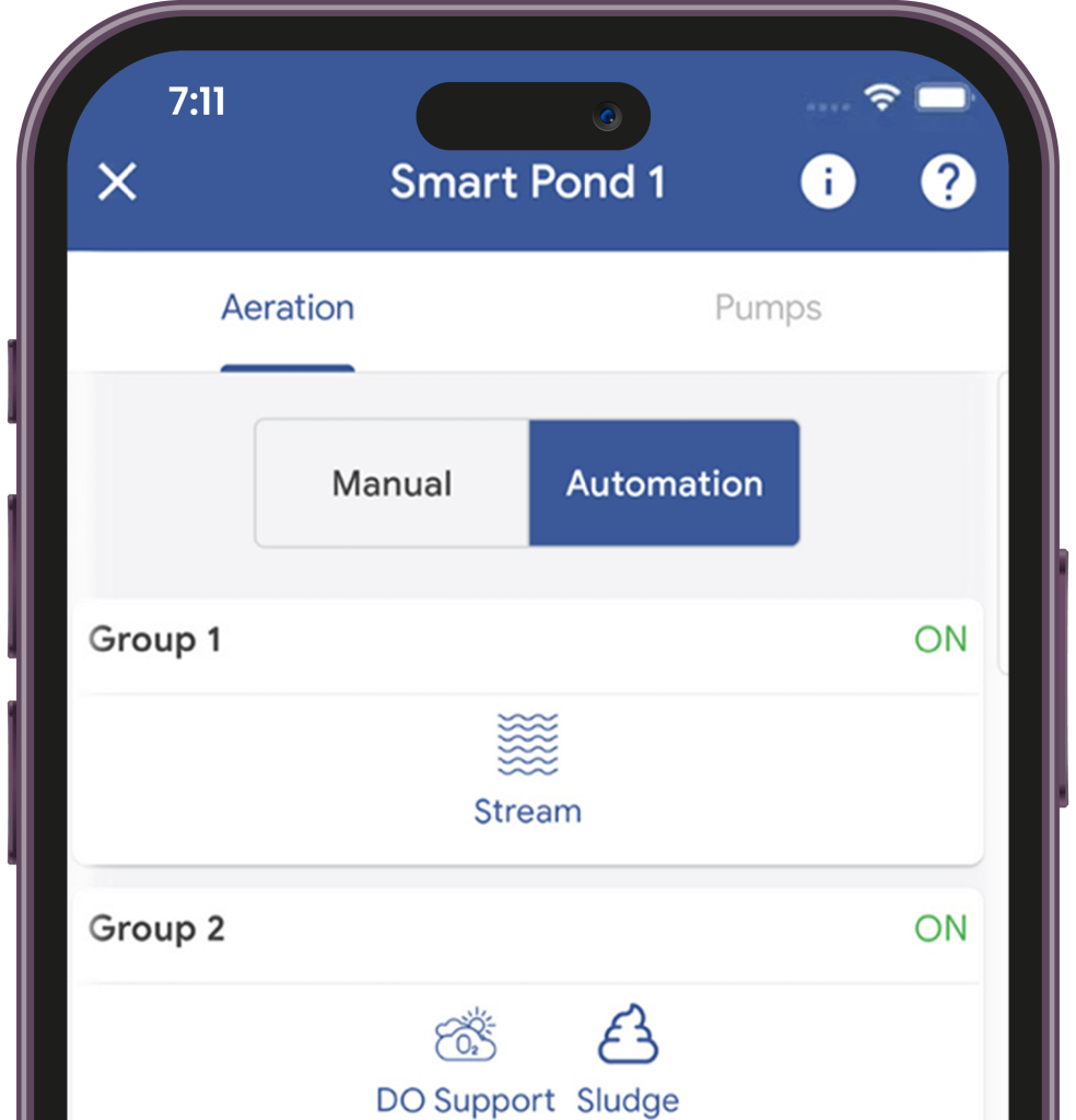 HydroNeo App Features (Half Screen)_Smarter Aeration and Better Automation (Smarter Pond)