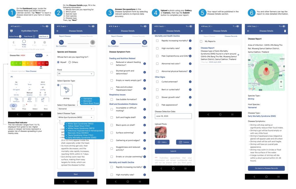 How to Report a Disease Using the Disease Radar Feature